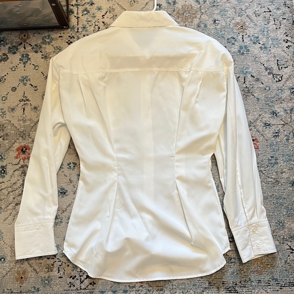 Steve Madden Nadia White Button Down Shirt - Picture 13 of 16